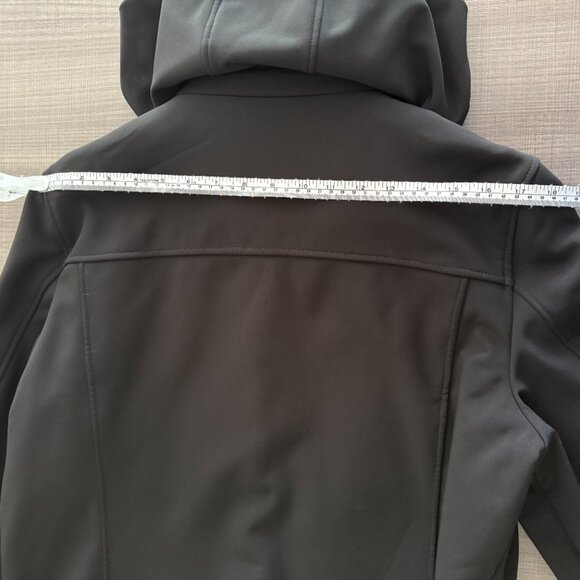 Calvin Klein Performance - Black Softshell Hooded Coat with Zipper - Size XL - Picture 13 of 15